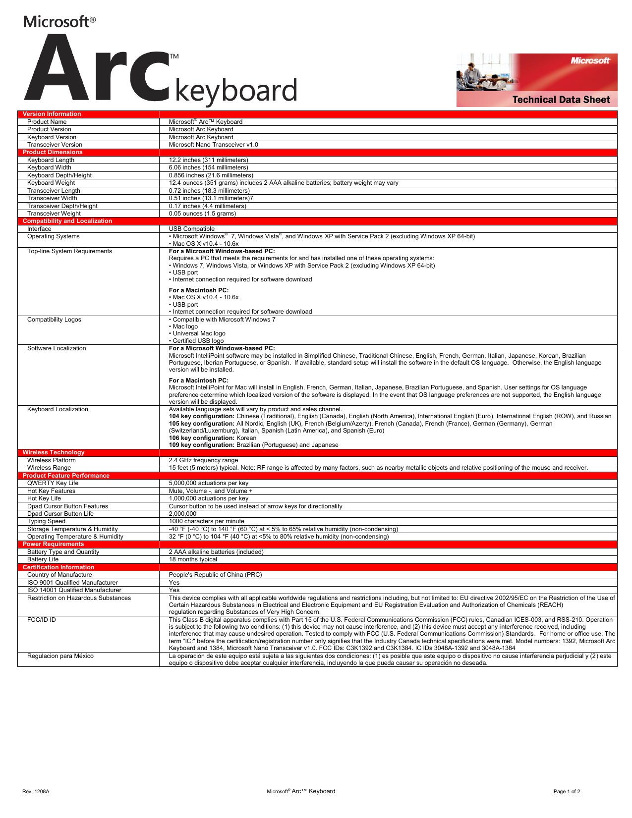 microsoft arc keyboard manual microsoft arc keyboard manual