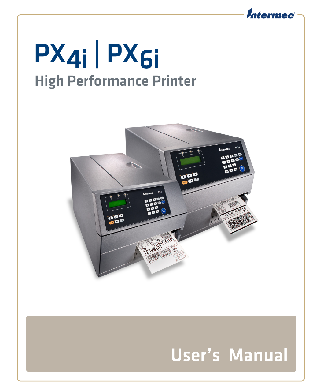 Intermec EasyCoder PX4i User manual - Manualzz