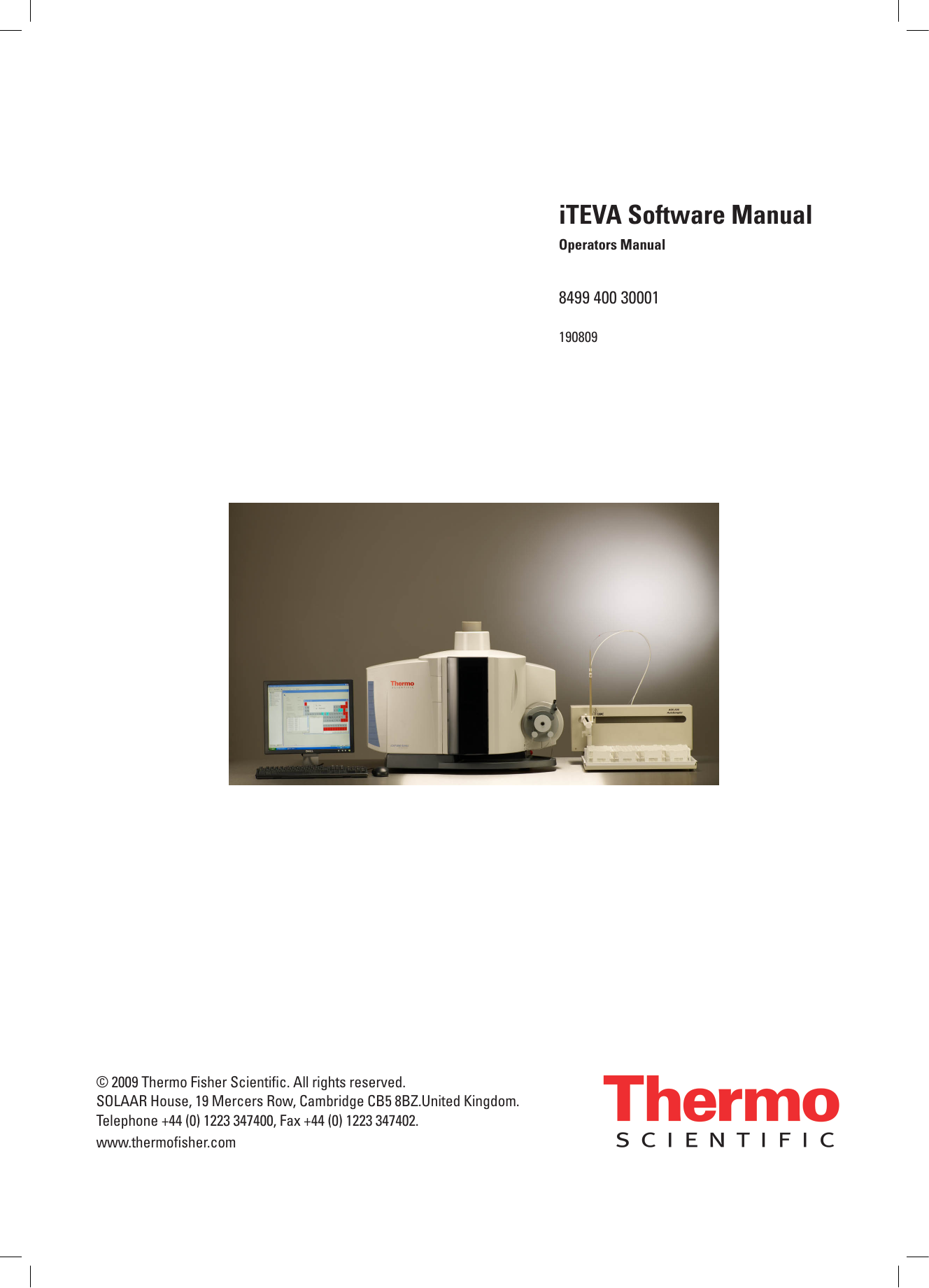 Thermo Icap Manual