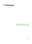 Web Protection TRITON AP-WEB Administrator Help