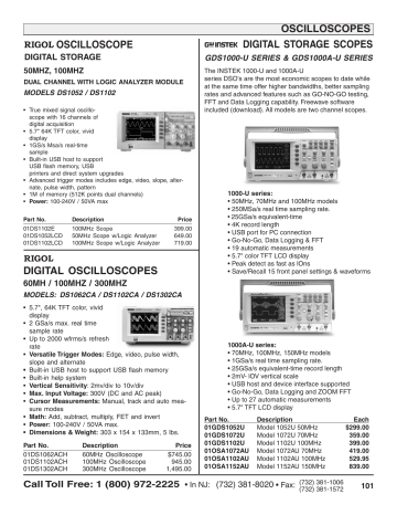 Simple Oscilloscope Measurements for Education Electronics PDF CDROM 