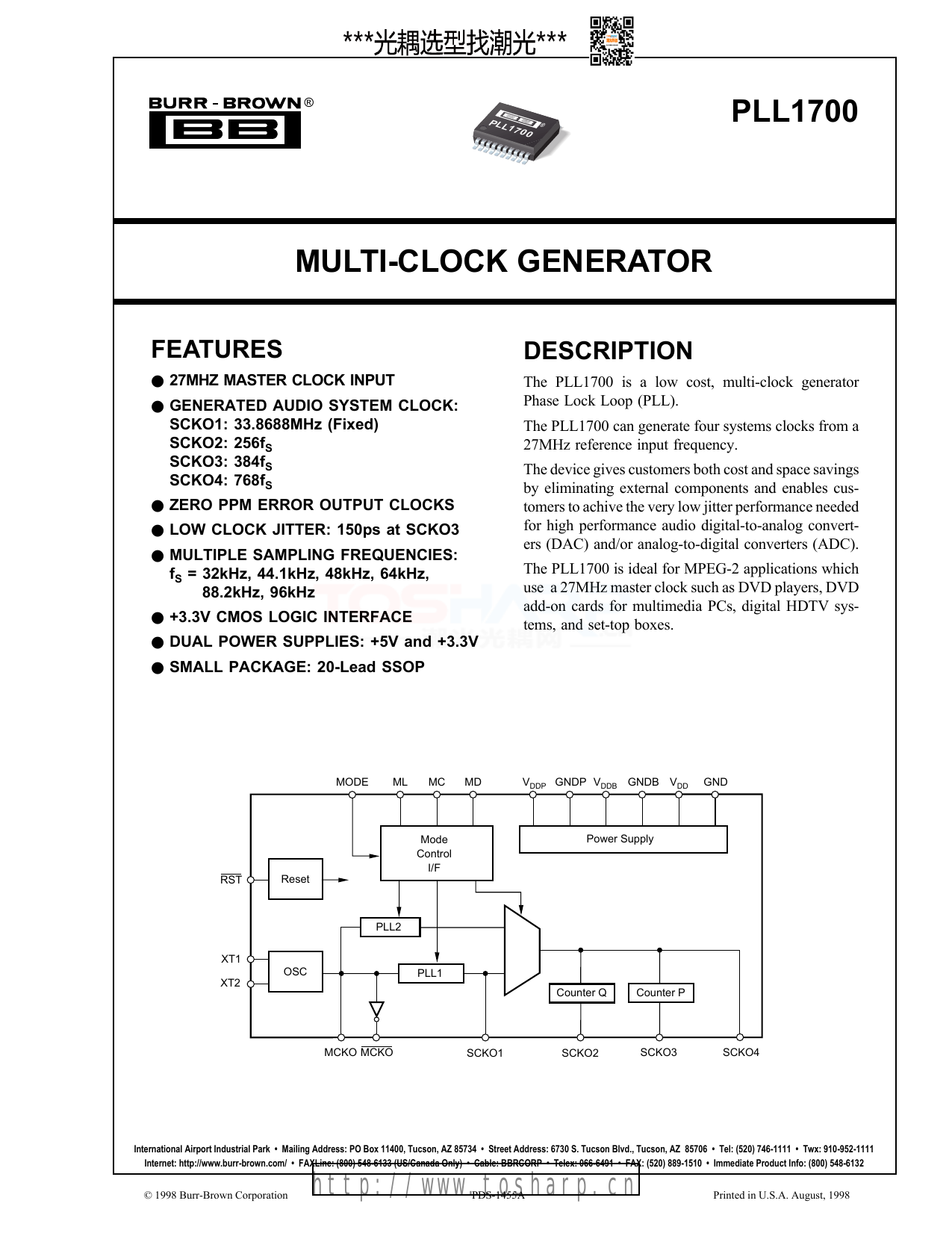 27mhz Crystal Chart