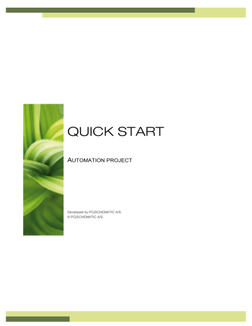 PC|SCHEMATIC Automation Project Quick Start | Manualzz