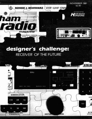 Ham Radio Magazine 1981 Manualzz