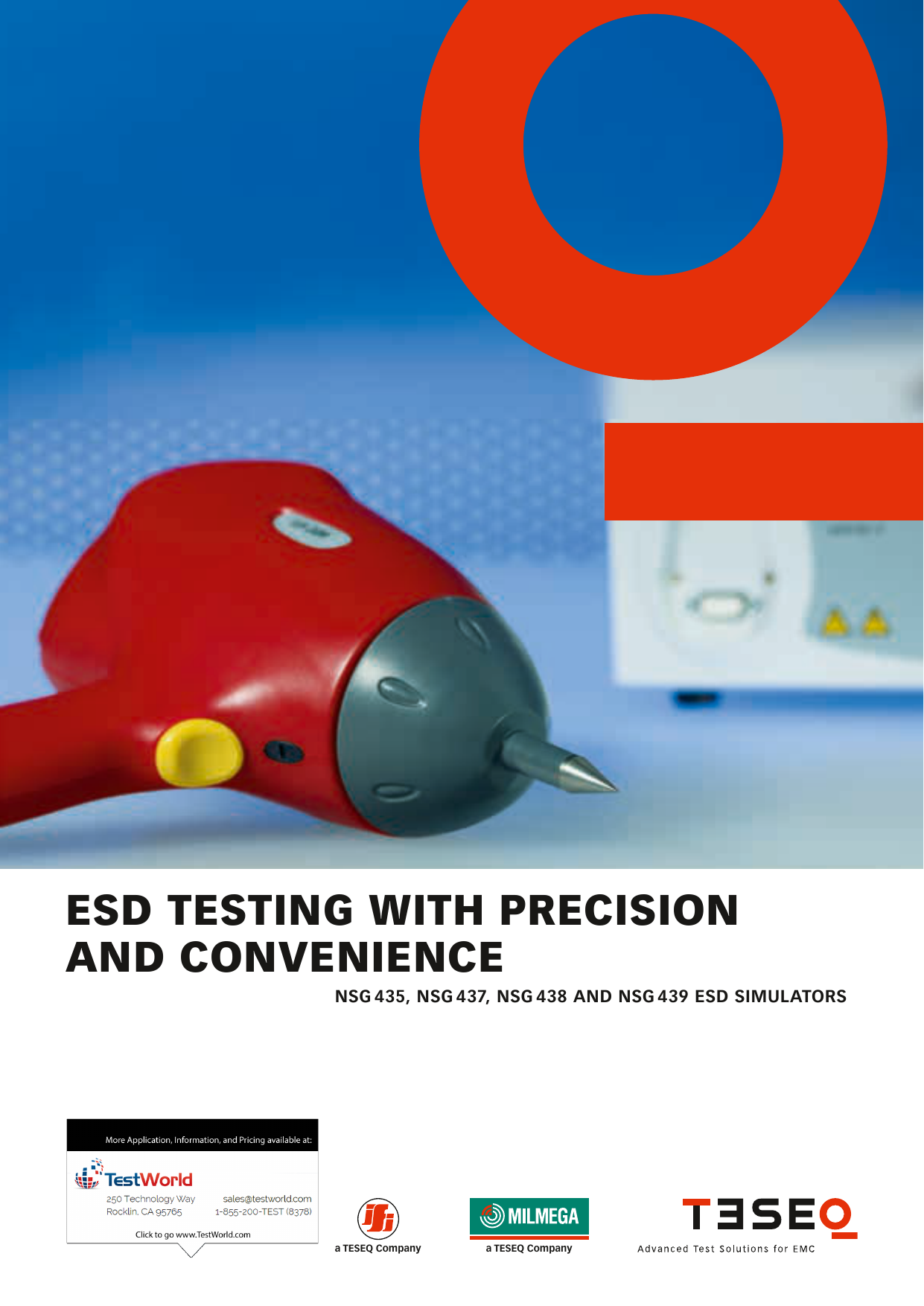 Esd Testing With Precision And Convenience Nsg Manualzz