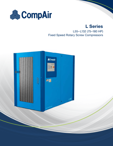 CompAir L Series L55-L132 Rotary Screw Compressor Product Detail | Manualzz