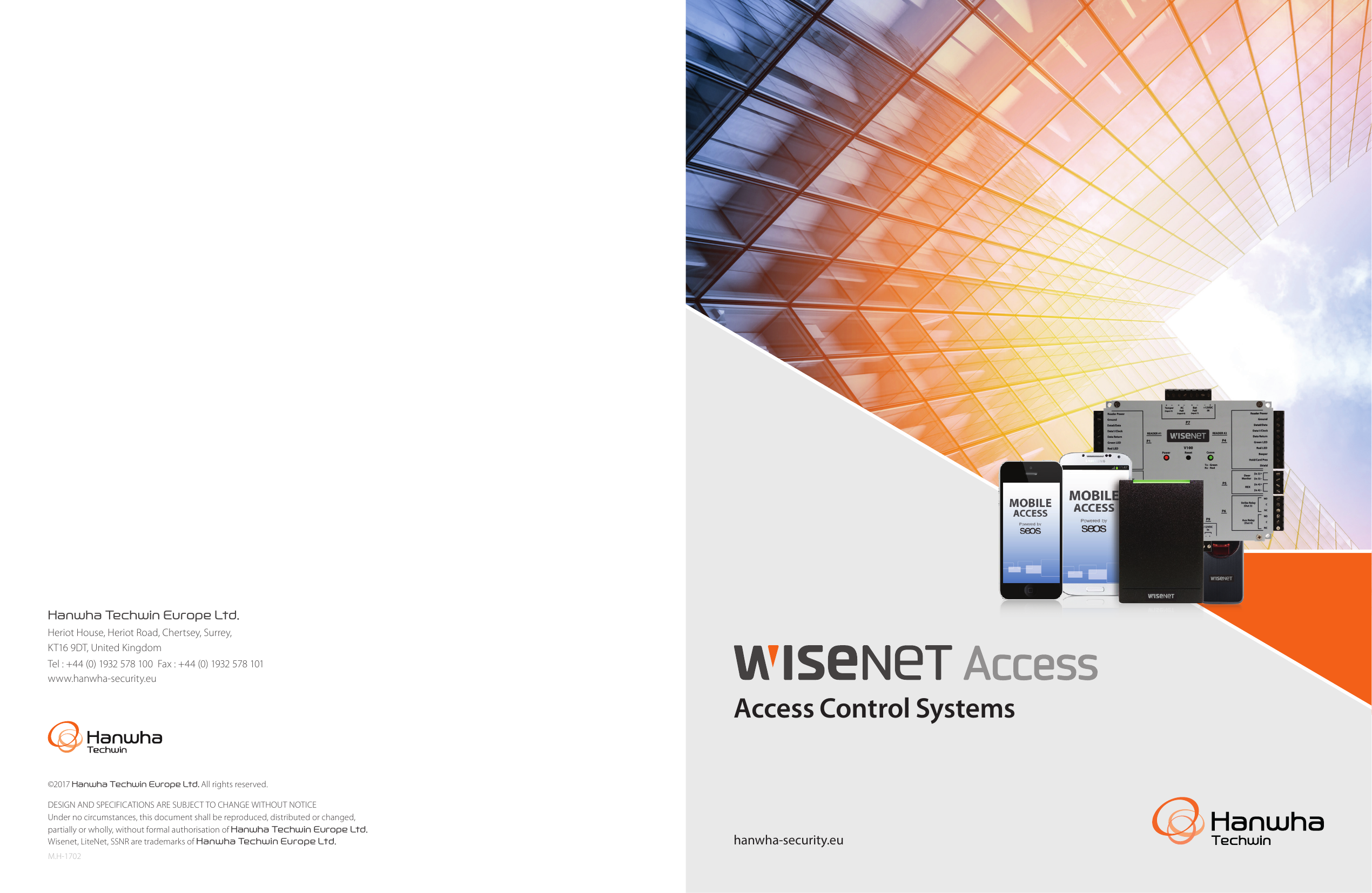 wisenet access control system