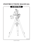 Sky-Watcher AZ-EQ6 GT Mount Instruction Manual