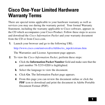 Quick Start Guide For Cisco Aironet 1200 Series Access Points | Manualzz
