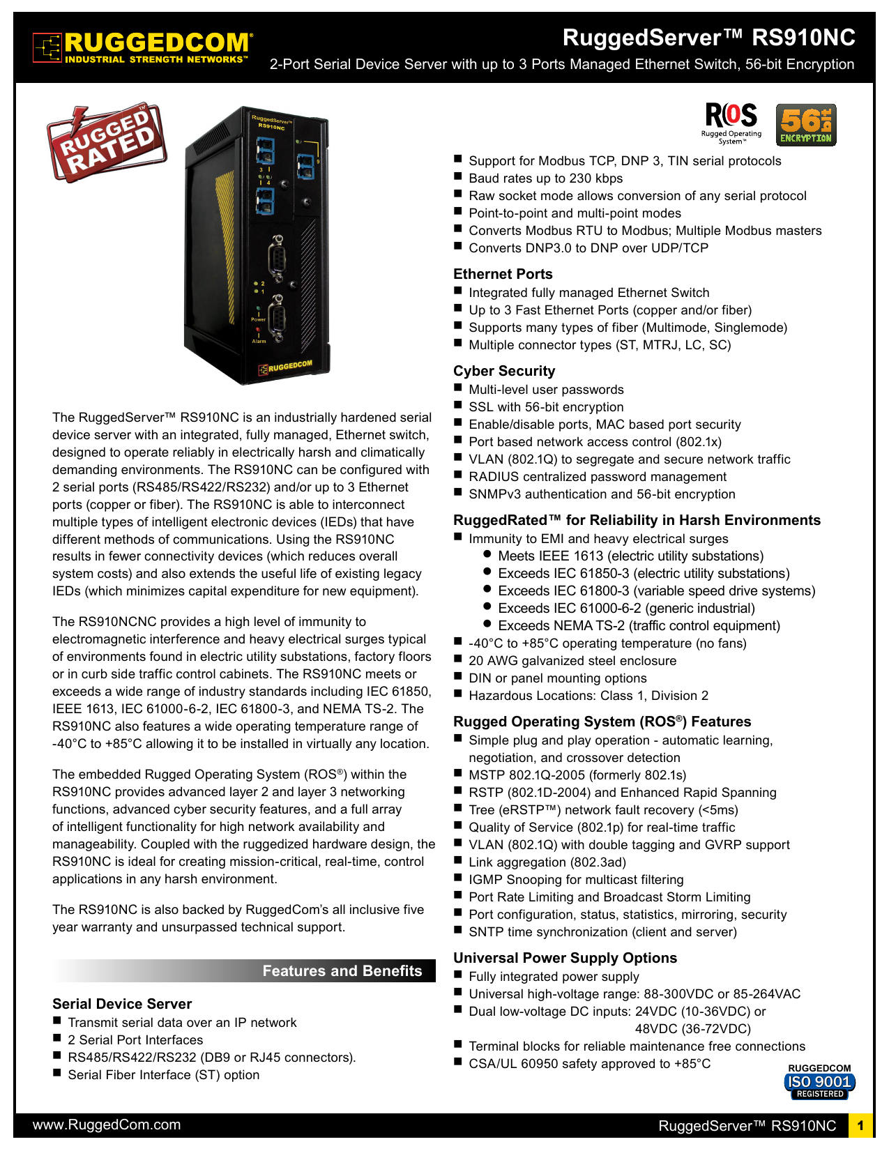 Ruggedserver Rs910nc Manualzz