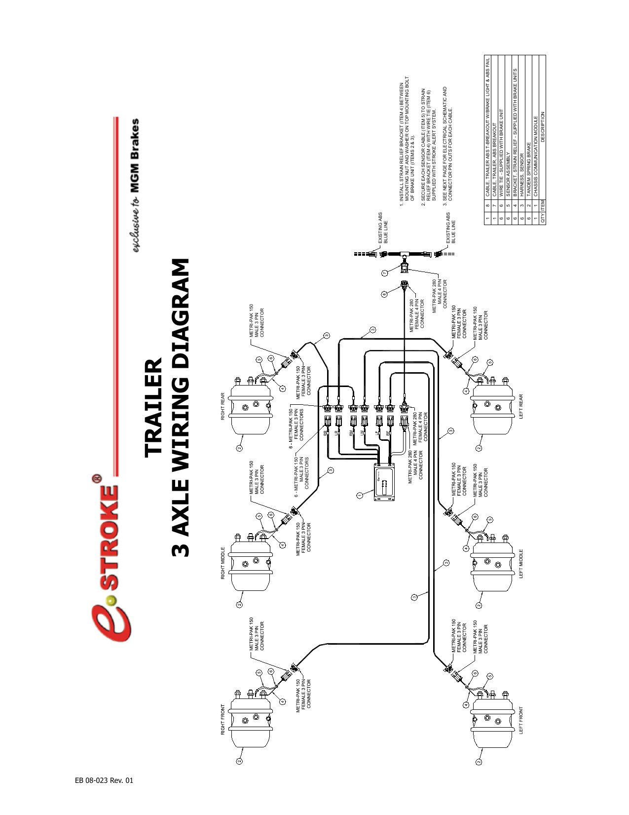 Trailer 3 Axle Wiring Diagram Manualzz