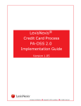 Lexis Credit Card Processing 1.05: AI Chat &amp; PDF