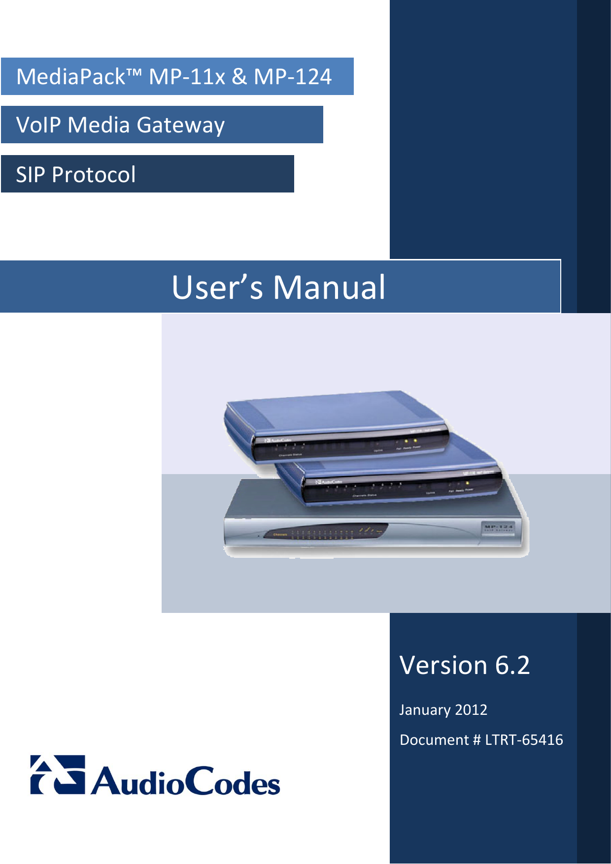 SIP User`s Manual | Manualzz