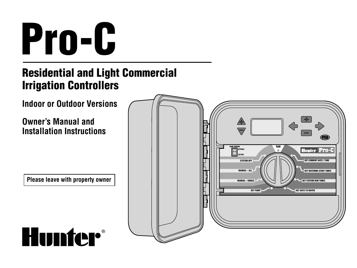 hunter-pro-c-controller-manualzz