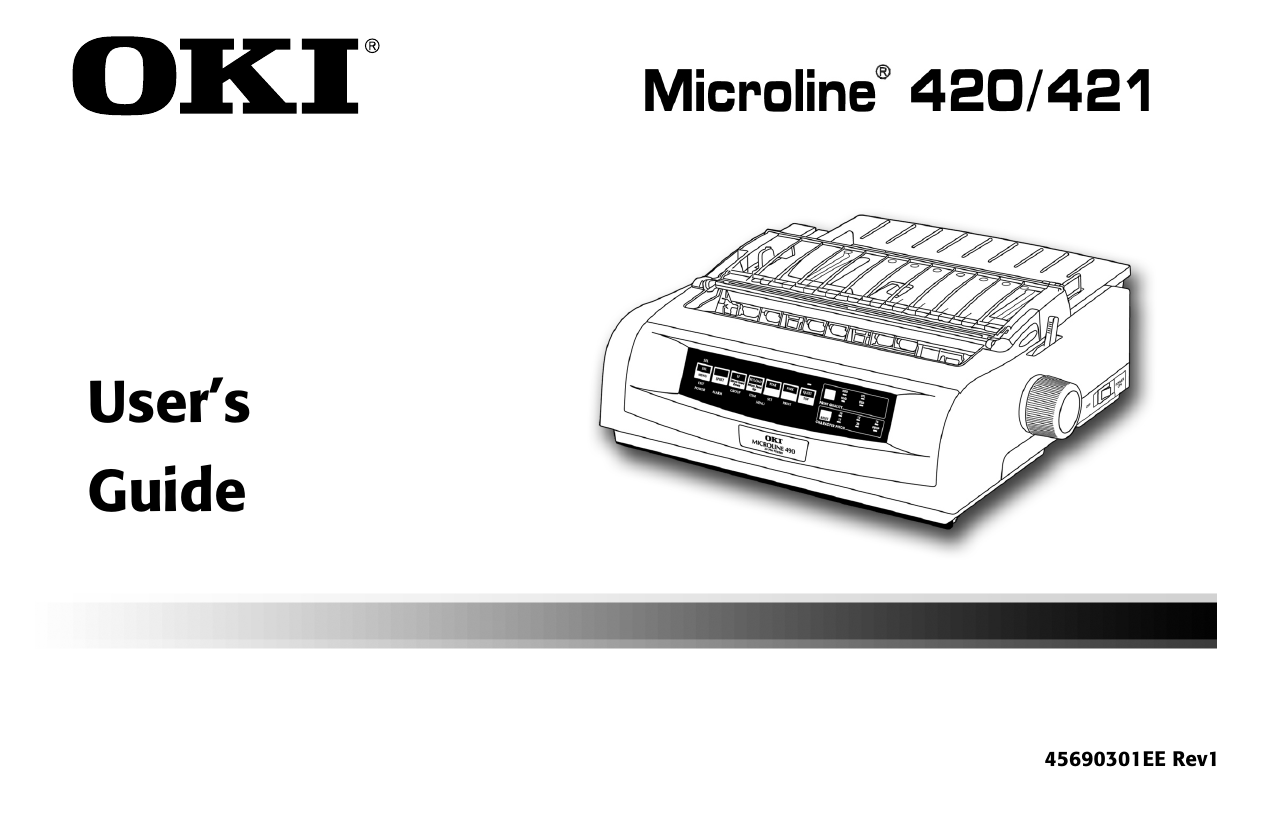 okidata microline 320 turbo 9-pin printer changing ribbon