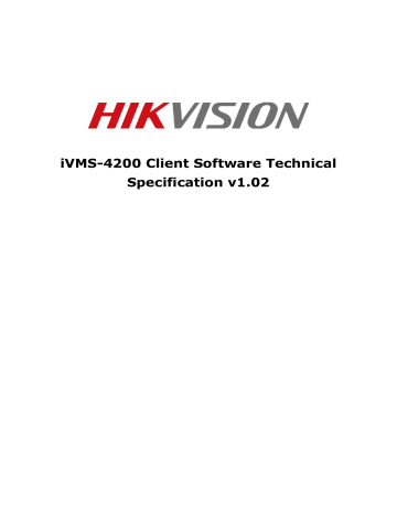 ivms 4200 user manual ivms 4200 user manual