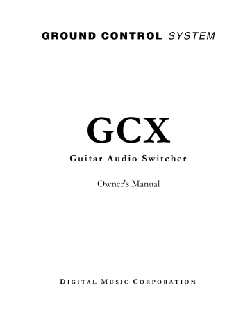 gcx manual | Manualzz