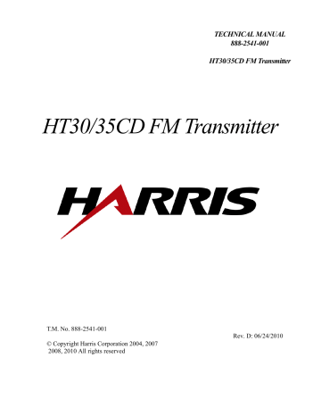 Ht30 35cd Fm Transmitter Manualzz