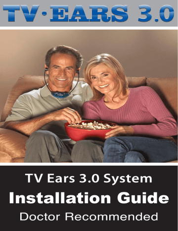TV Ears 3.0 System Installation manual | Manualzz