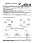 AU-360 Series Distributed Audio Interconnection Guide