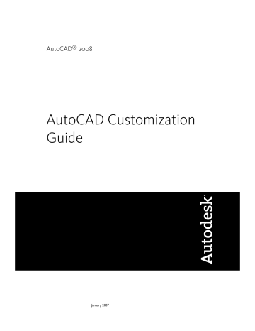 AutoCAD Customization Guide | Manualzz