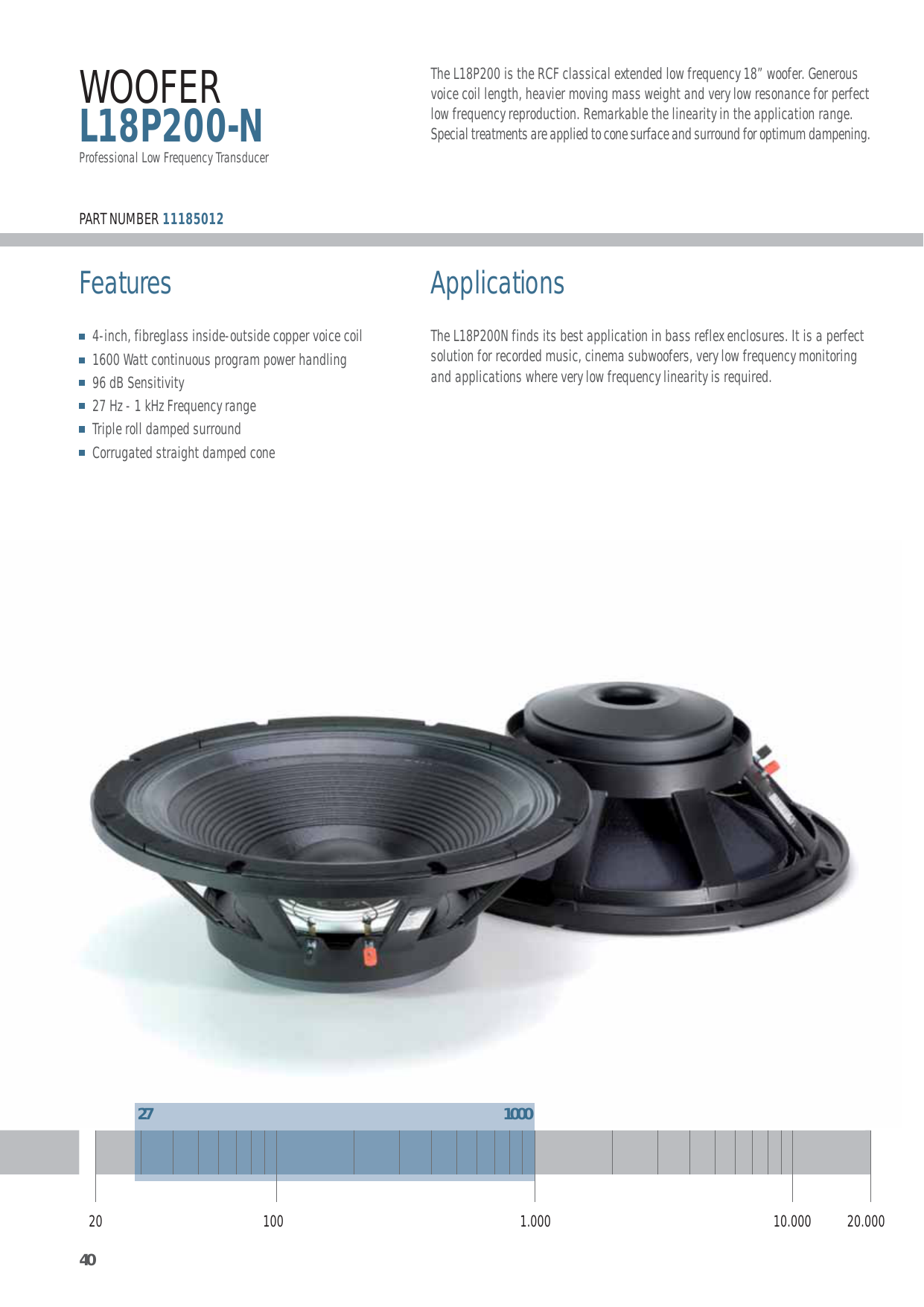 triple voice coil subwoofer