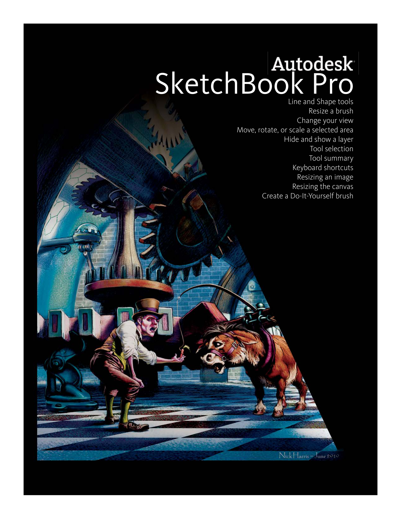 sketchbook pro 6 magnifier shortcut