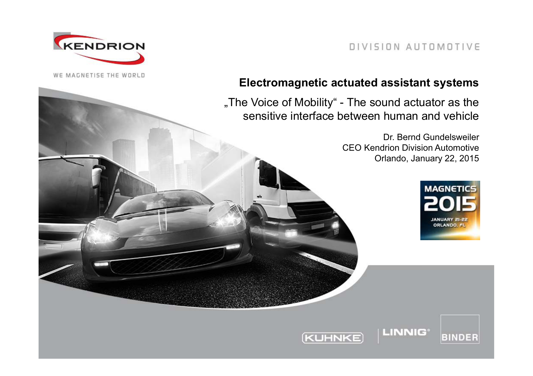 Industrial Engineering von Kendrion Kuhnke Automotive