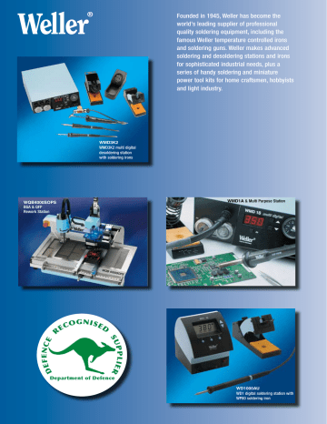 Weller Wd1 Spare Parts | Motorceowall.com