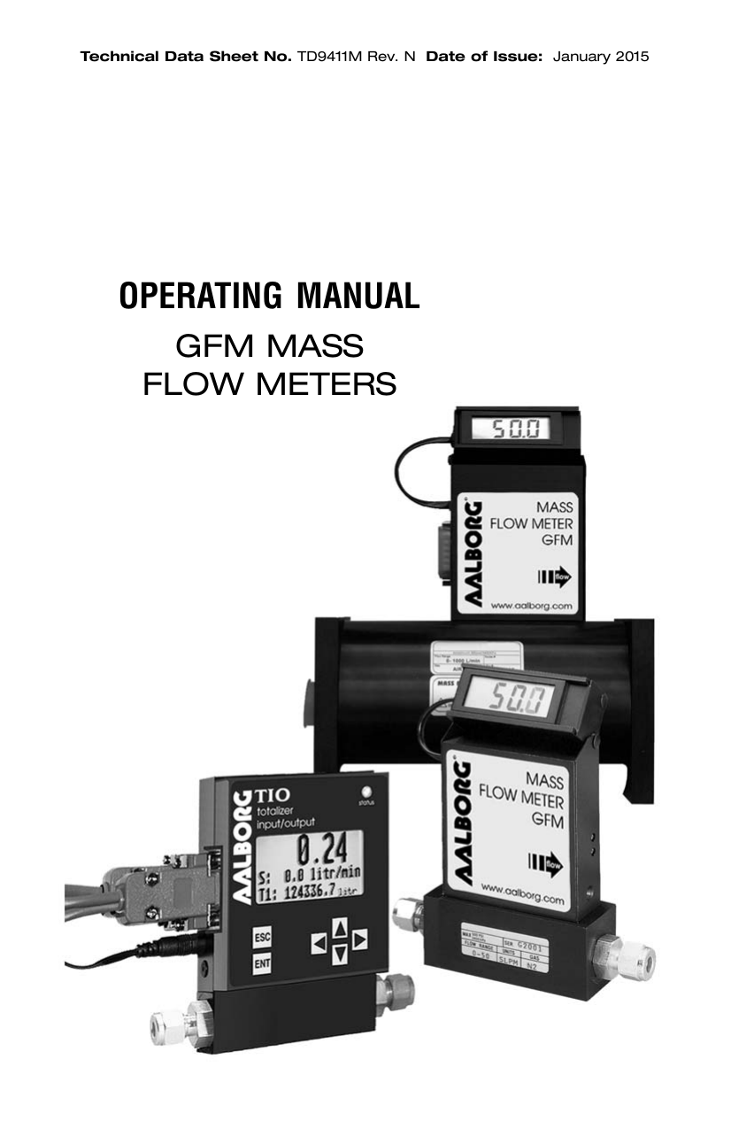 GFM Mass Flow Meter Manual PDF Manualzz