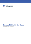 Blancco Mobile Device Eraser 3.1 User Manual
