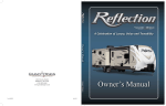 Grand Design Reflection Travel Trailer Owner's Manual