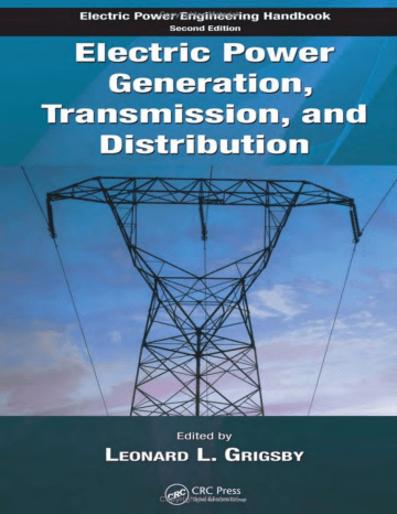 Electric Power Generation Transmission And Distribution Manualzz