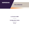SecureSphere on Amazon AWS Configuration Guide