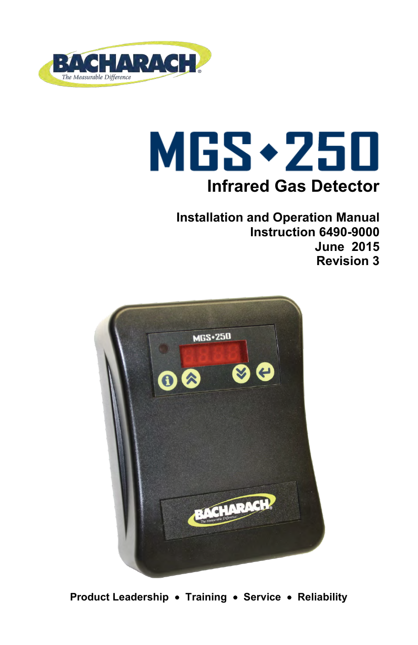 Infrared Gas Detector Manualzz