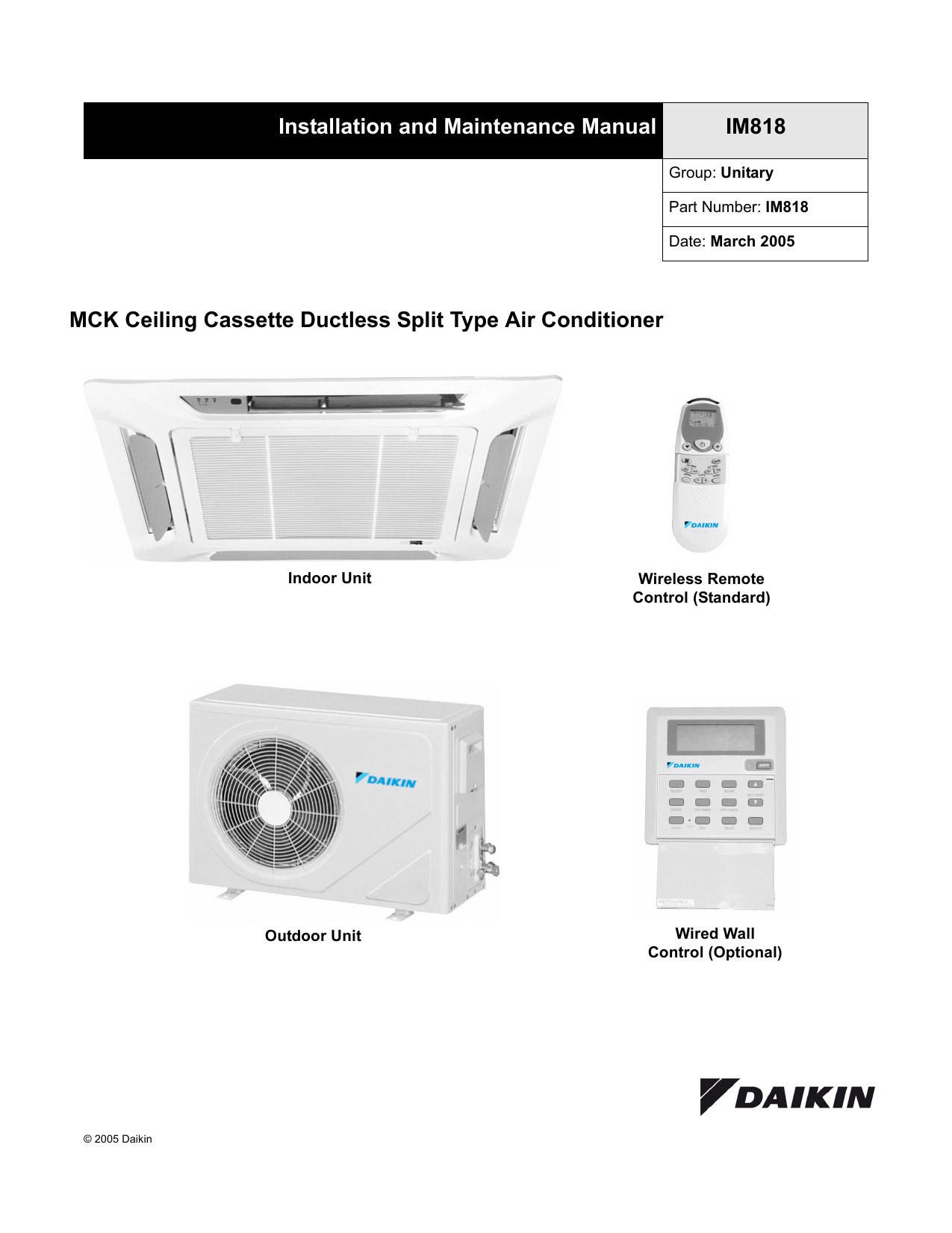 Daikin Ceiling Cassette Blinking Red Light | Shelly Lighting