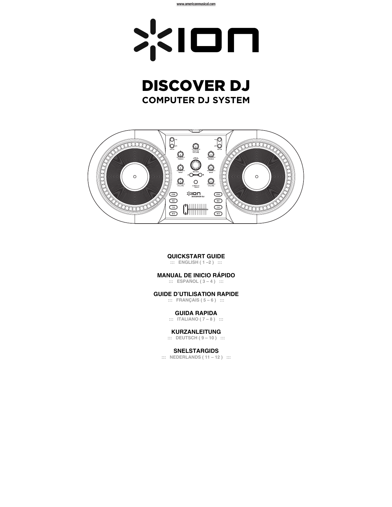 ion discover dj version 1.0 requirements