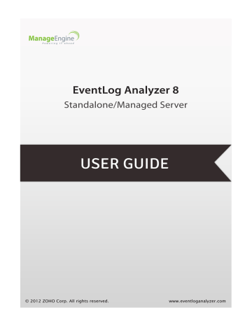 Manageengine Eventlog Analyzer Help Documentation Manualzz