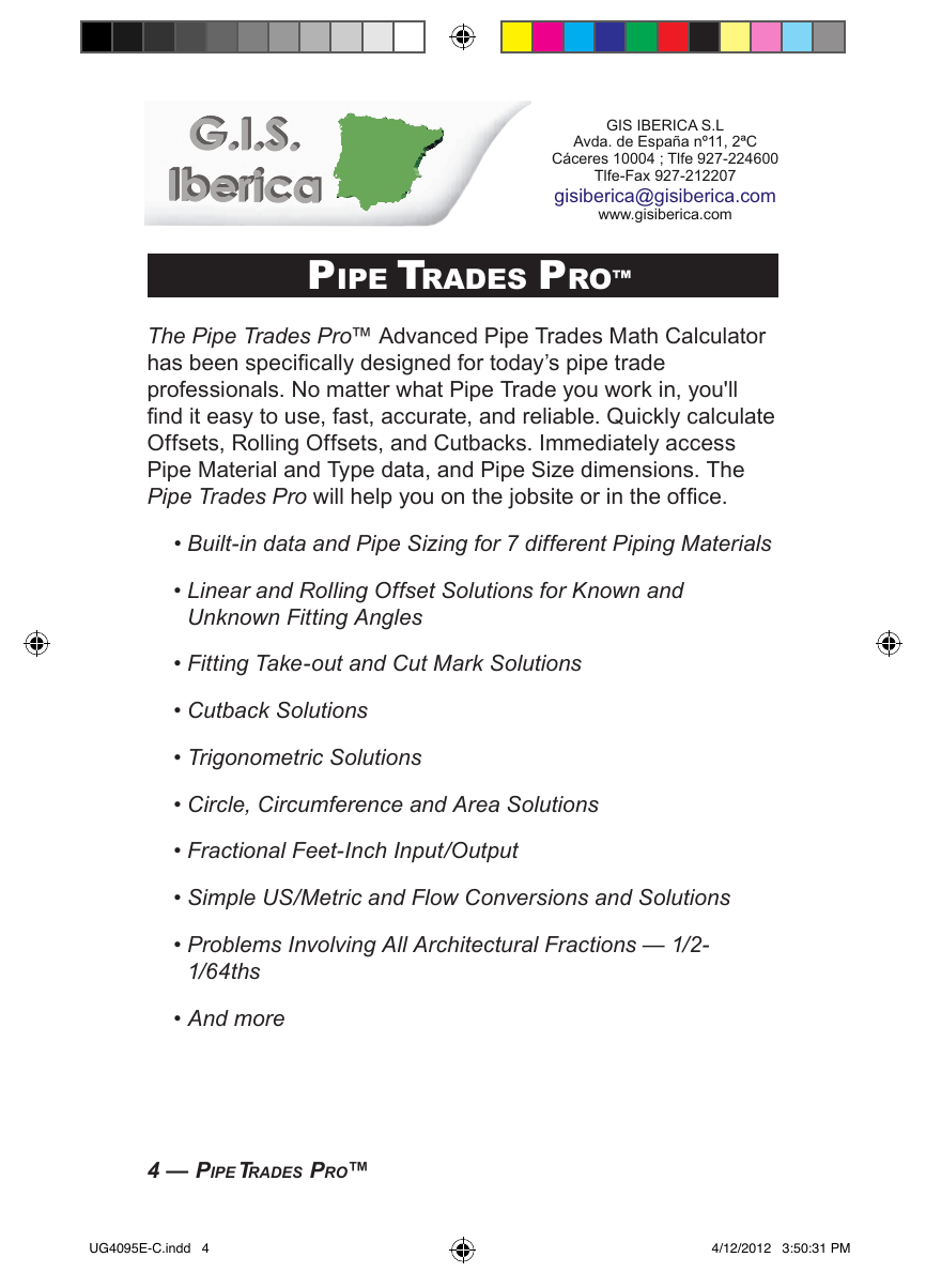 pipe trades pro Manualzz