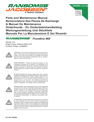 Parts And Maintenance Manual Nomenclature Des Manualzz