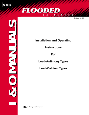 Installation and Operating Instructions For Lead | Manualzz