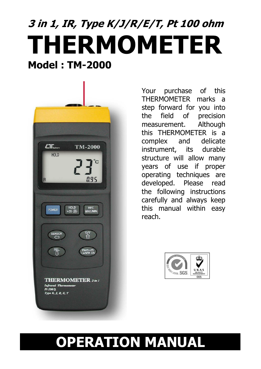 Thermometer Manualzz