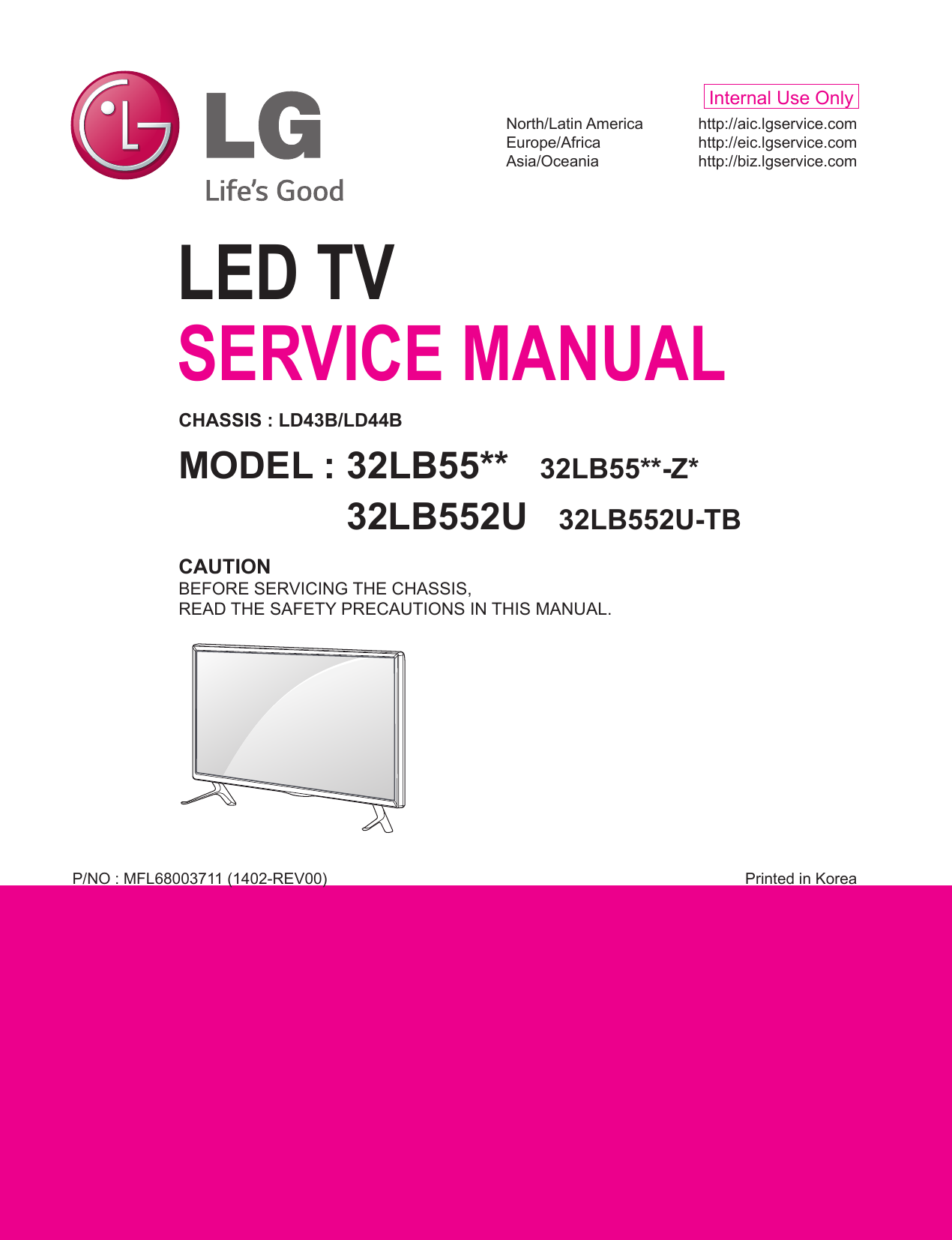 Led Tv Service Manual | Manualzz