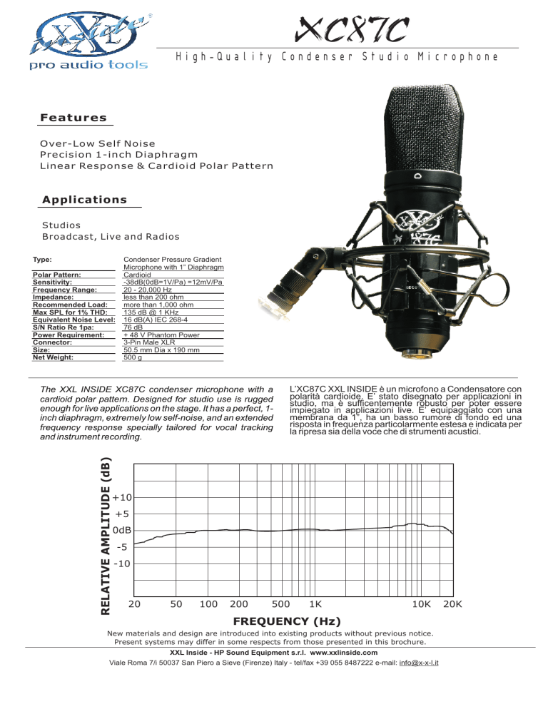 High Quality Condenser Studio Microphone Manualzz