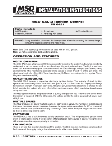 msd 6a wiring  diagram