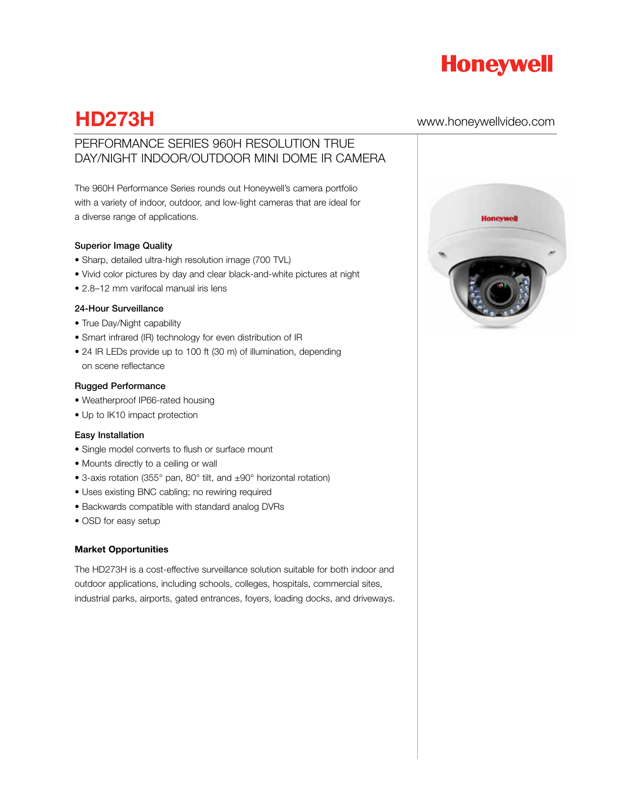 Honeywell hd273h hot sale