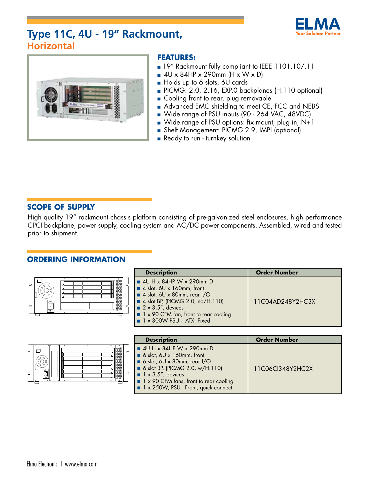 Type 11c 4u 19 Rackmount Manualzz