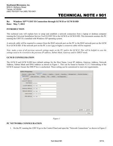 901 Windows® XP UIST II Connection through GCM II or GCM II-HD | Manualzz