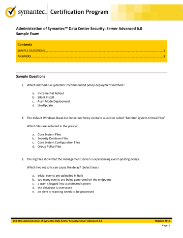 symantec endpoint protection 14 silent install