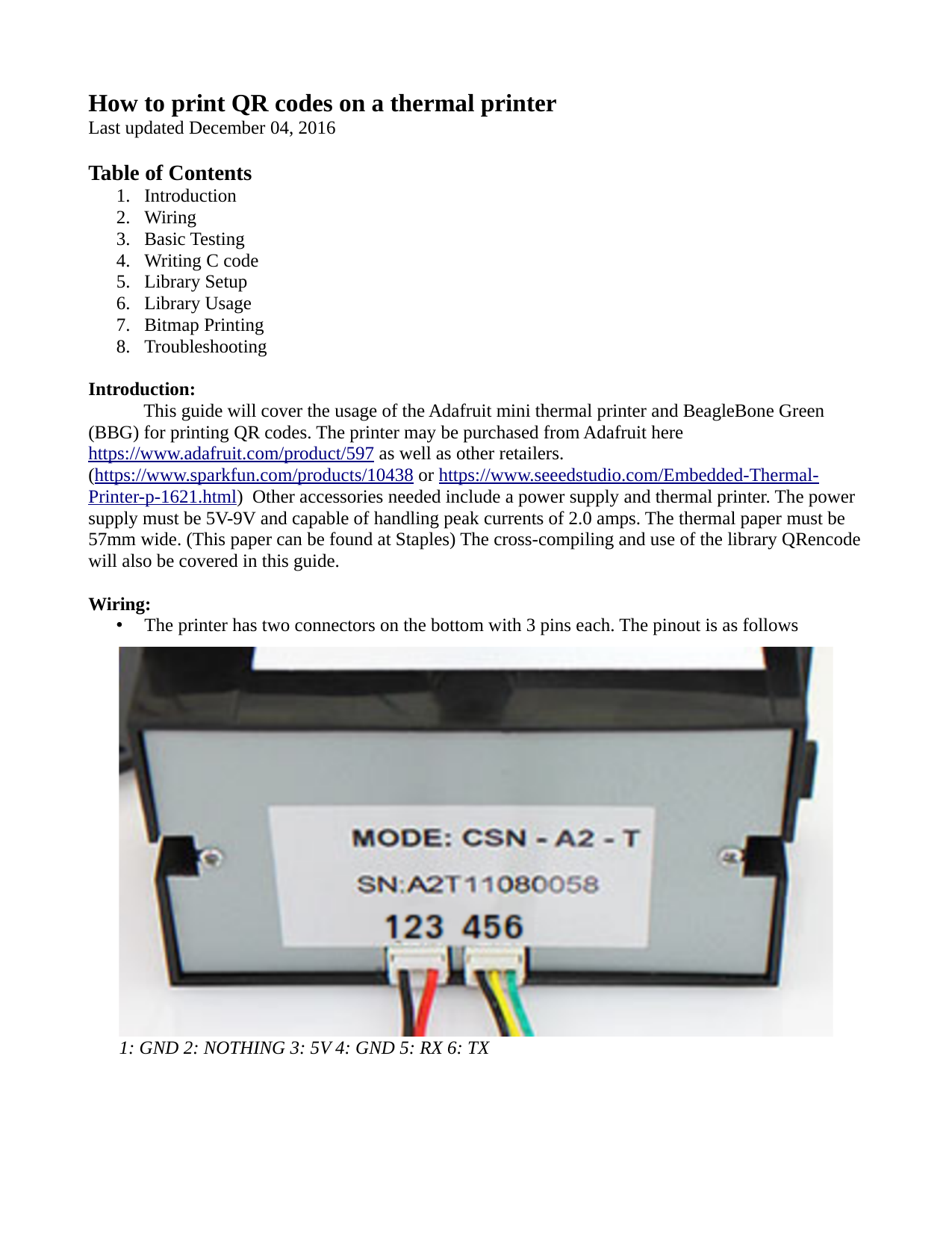print qr code thermal printer